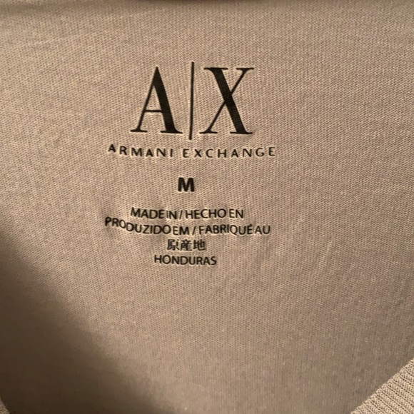 Grey Armani Exchange T Shirt - Picture 5 of 5